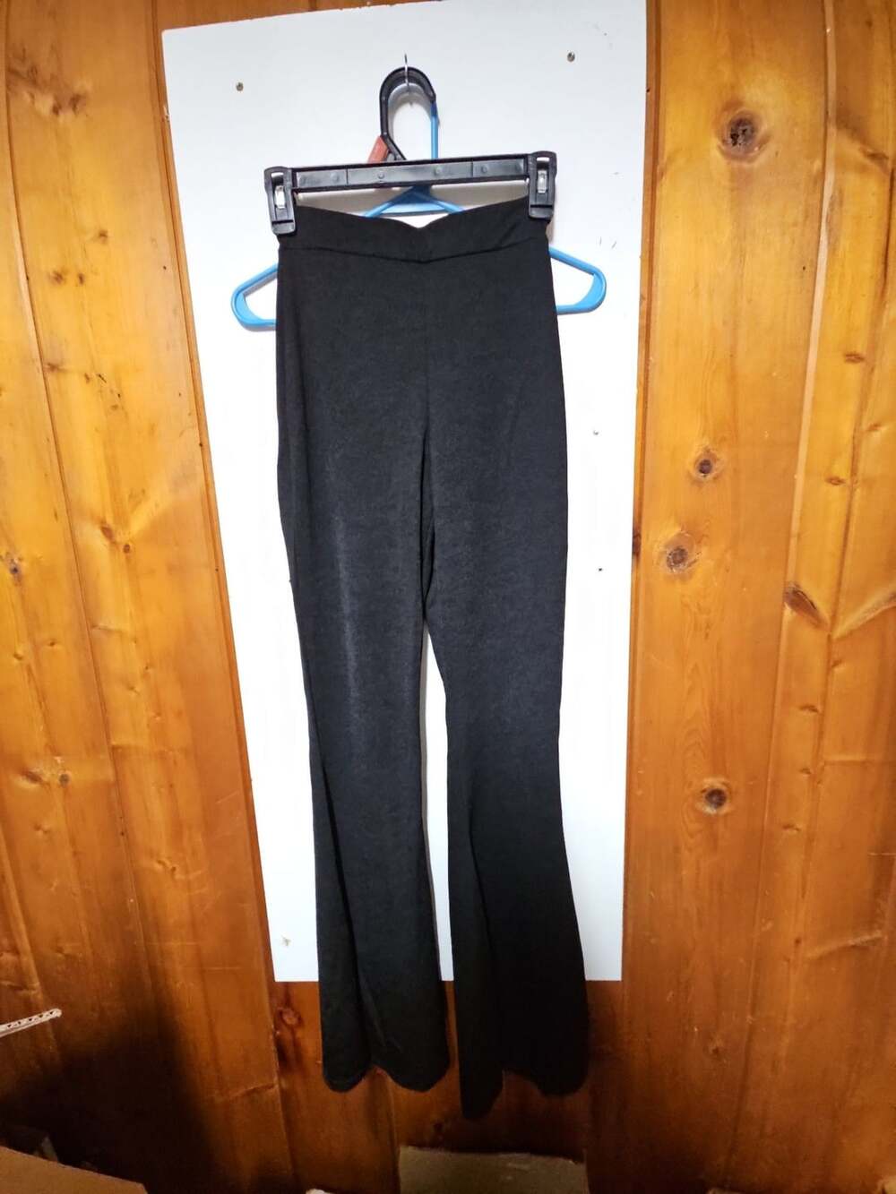 (540) Nasty Gal Flare Pants Size US 4 Black